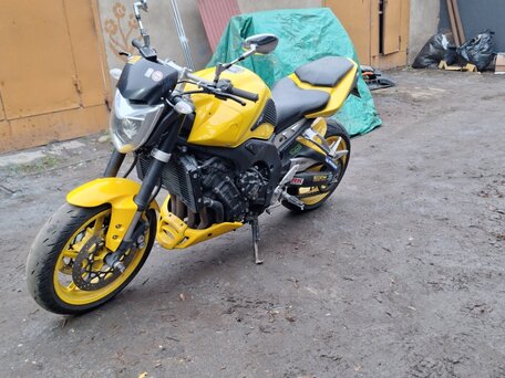 2006 Yamaha FZ1, жёлтый, 450000 рублей, вид 2