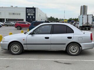 2007 Hyundai Accent ТагАЗ II, серебристый, 315000 рублей, вид 5