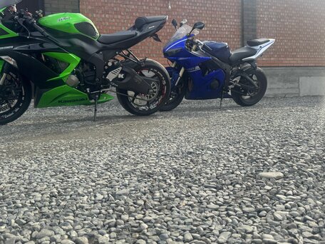 2005 Yamaha YZF-R6, синий, 400000 рублей, вид 2