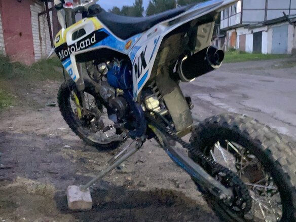 2021 Motoland MX 140, белый, 50000 рублей - вид 1