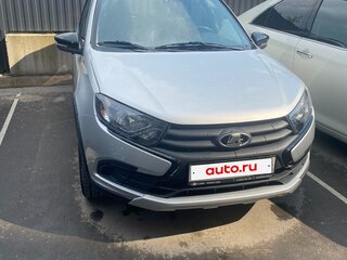 2022 Lada (ВАЗ) Granta Cross I Рестайлинг, серебристый, 835000 рублей, вид 2