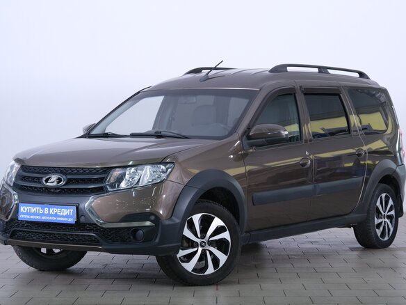 2021 Lada (ВАЗ) Largus Cross I Рестайлинг, коричневый, 979000 рублей - вид 2