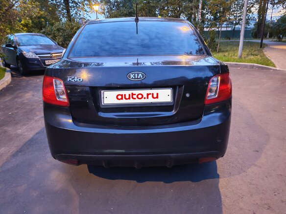 2010 Kia Rio II Рестайлинг, чёрный, 320000 рублей - вид 8