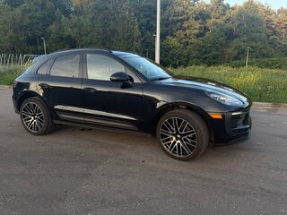 2021 Porsche Macan I Рестайлинг 2, чёрный, 5500000 рублей, вид 3