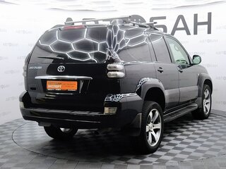2007 Toyota Land Cruiser Prado 5-speed 120 Series Рестайлинг, чёрный, 1708000 рублей, вид 3