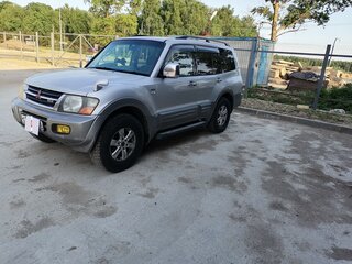 2002 Mitsubishi Pajero III Рестайлинг, серый, 1200000 рублей, вид 1