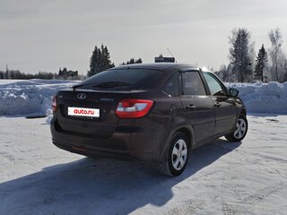 2015 Lada (ВАЗ) Granta I, пурпурный, 430000 рублей, вид 4