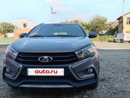 2018 Lada (ВАЗ) Vesta SW Cross I, серый, 1100000 рублей, вид 1