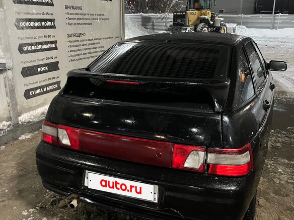 2008 Lada (ВАЗ) 2112, чёрный, 295000 рублей - вид 7