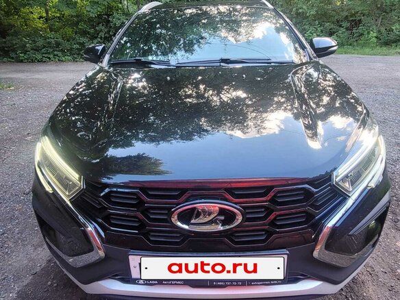 2023 Lada (ВАЗ) Vesta SW Cross I Рестайлинг (NG), чёрный, 1700000 рублей