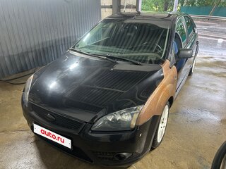 2007 Ford Focus II Рестайлинг, чёрный, 300000 рублей, вид 2