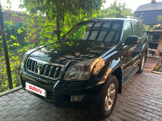 2006 Toyota Land Cruiser Prado 5-speed 120 Series, чёрный, 2300000 рублей, вид 2