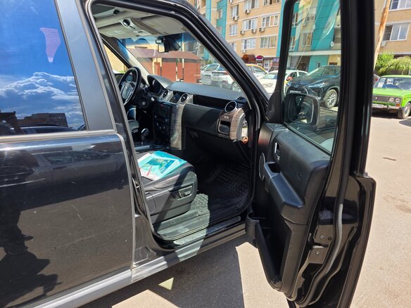 2007 Land Rover Discovery III, чёрный, 990000 рублей - вид 15