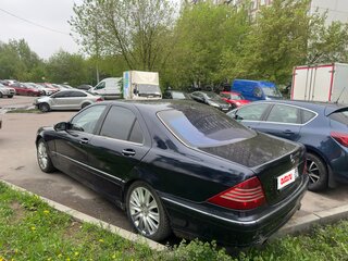 2000 Mercedes-Benz S-Класс 320 IV (W220), синий, 550000 рублей, вид 4