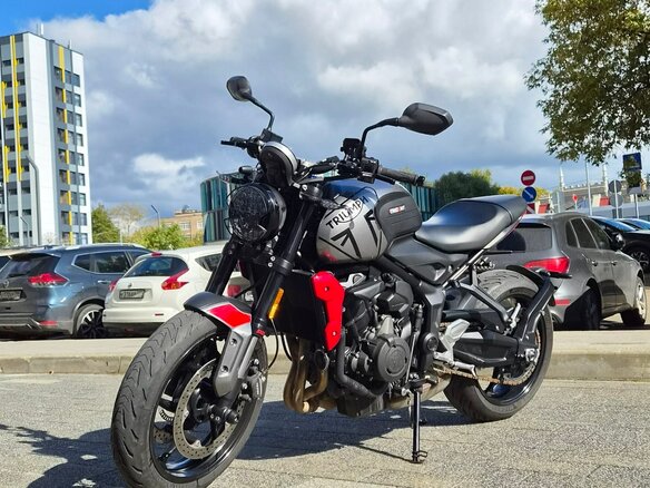 2021 Triumph Trident 660, серый, 820000 рублей - вид 24