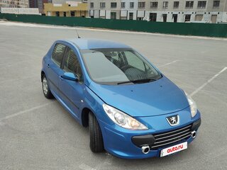 2007 Peugeot 307 I Рестайлинг, синий, 260000 рублей, вид 3