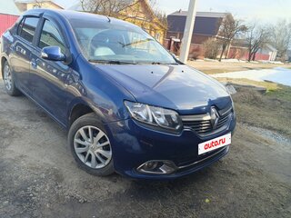 2015 Renault Logan II, синий, 730000 рублей, вид 1