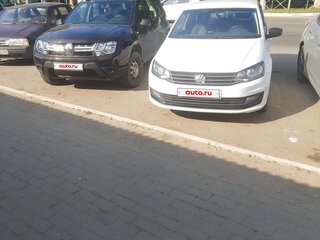 2018 Volkswagen Polo V Рестайлинг, белый, 650000 рублей, вид 3