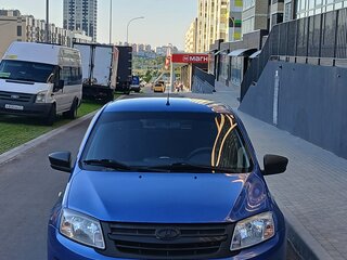 2017 Lada (ВАЗ) Granta I, голубой, 485000 рублей, вид 2