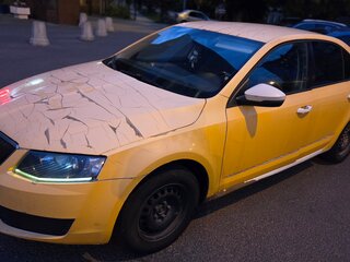 2015 Skoda Octavia III (A7), жёлтый, 555000 рублей, вид 2