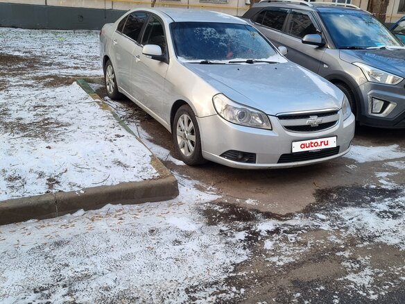 2011 Chevrolet Epica V250 Рестайлинг, серебристый, 550000 рублей - вид 1
