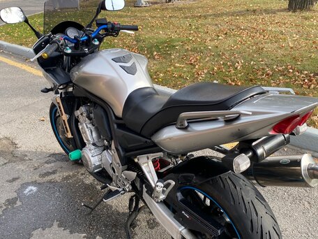 2003 Yamaha FZS1000 Fazer, серый, 360000 рублей, вид 1