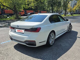 2021 BMW 7 серии 730d VI (G11/G12) Рестайлинг, белый, 6950000 рублей, вид 5