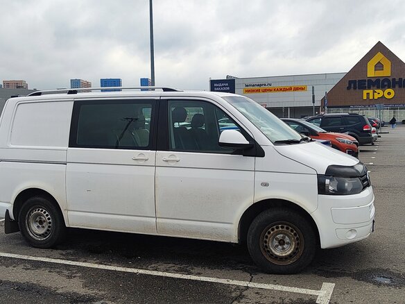 2013 Volkswagen Transporter T5 Рестайлинг, белый, 1100000 рублей - вид 1