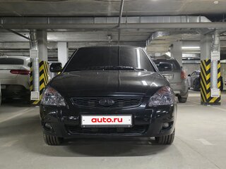 2016 Lada (ВАЗ) Priora I Рестайлинг, чёрный, 650000 рублей, вид 2