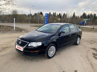 2008 Volkswagen Passat B6, чёрный, 450000 рублей, вид 1