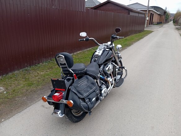 2006 Harley-Davidson Heritage, чёрный, 690000 рублей - вид 2