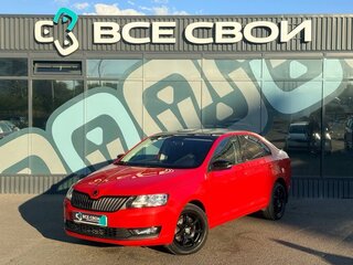 2019 Skoda Rapid I Рестайлинг, красный, 1685000 рублей, вид 1