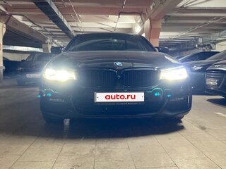 2018 BMW 5 серии 530i xDrive VII (G30/G31/G38), чёрный, 3850000 рублей, вид 4