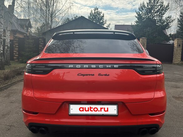 2019 Porsche Cayenne Turbo Coupé III, оранжевый, 8090000 рублей - вид 5