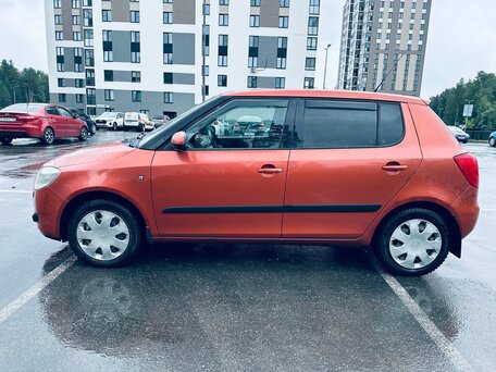 2008 Skoda Fabia II, красный, 445000 рублей, вид 2
