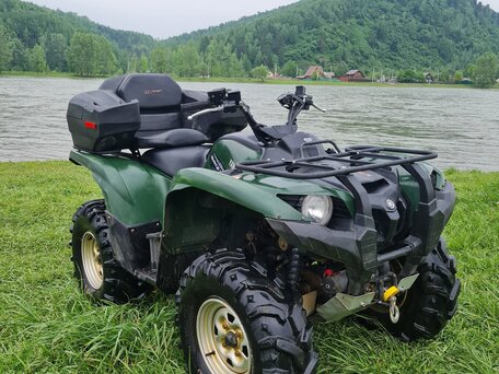2012 Yamaha Grizzly 700, зелёный, 734999 рублей, вид 4
