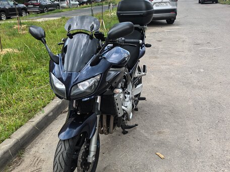 2001 Yamaha FZS1000 Fazer, синий, 385000 рублей, вид 4