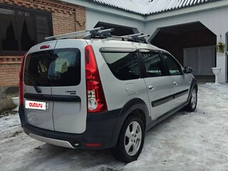 2016 Lada (ВАЗ) Largus Cross I, серебристый, 1250000 рублей, вид 4