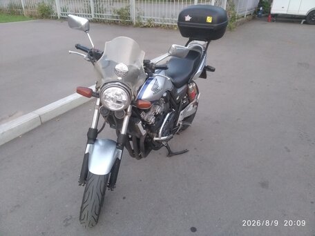 2002 Honda CB 400 Super Four, серый, 235000 рублей, вид 1