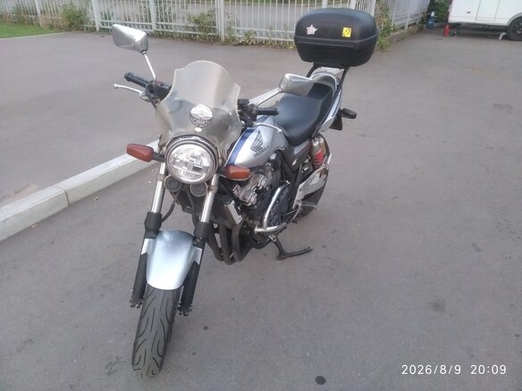 2002 Honda CB 400 Super Four, серый, 235000 рублей