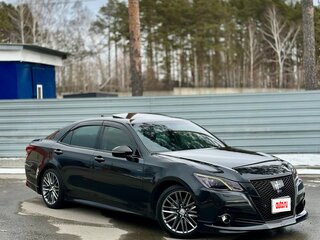 2014 Toyota Crown XIV (S210), чёрный, 2800000 рублей, вид 4