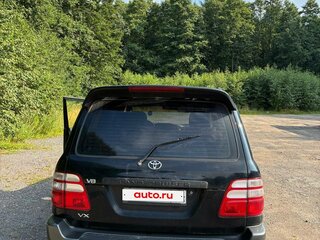 2004 Toyota Land Cruiser 100 Series Рестайлинг 1, чёрный, 1750000 рублей, вид 3