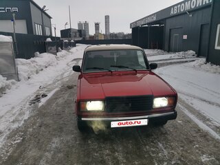2008 Lada (ВАЗ) 2107, красный, 130000 рублей, вид 3