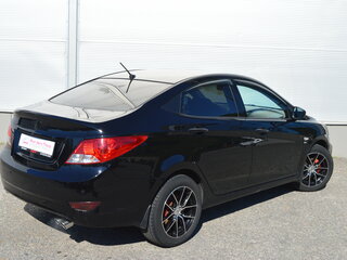 2014 Hyundai Solaris I, чёрный, 750000 рублей, вид 2