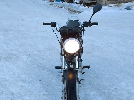 2011 Yamaha YBR125, чёрный, 95000 рублей, вид 4