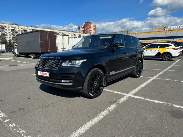 2016 Land Rover Range Rover IV, чёрный, 4490000 рублей - вид 1