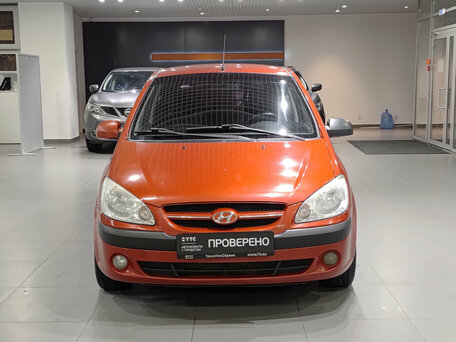 2007 Hyundai Getz I Рестайлинг, красный, 370000 рублей, вид 2