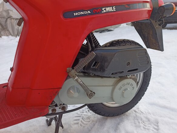 1986 Honda Eve Smile, красный, 65000 рублей - вид 16