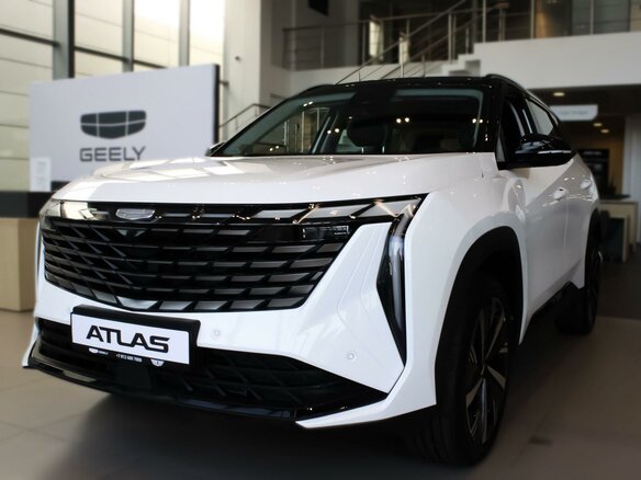 2026 Geely Atlas II, белый, 4119990 рублей