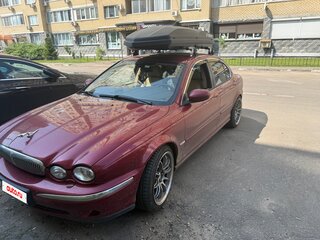 2006 Jaguar X-Type I, красный, 800000 рублей, вид 1